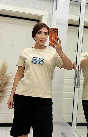 short: Qadın üçün şortik kofta destdi - Material: yumşaq, nəfəsalan trikotaj — 6