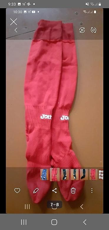 palt: Joma uzun idman corabları – müxtəlif rənglərdə set - Brend: Joma - — 4