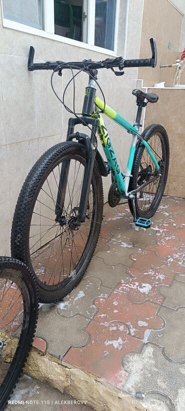 velosiped üçün işıq: İşlənmiş Dağ velosipedi Adidas, 29", sürətlərin sayı: 12, Ünvandan götürmə — 3