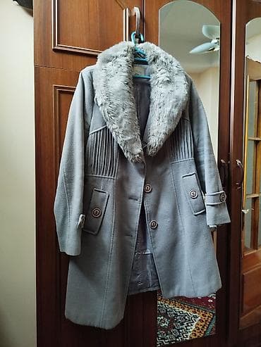 Palto, Max Mara, rəng - Boz lalafo.az -da Palto, Max Mara, rəng - Boz