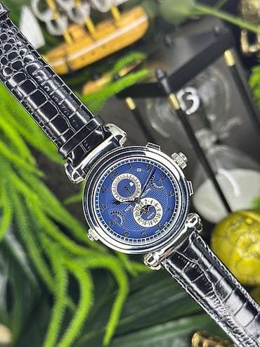 Новый, Наручные часы, Patek Phillipe, цвет - Черный