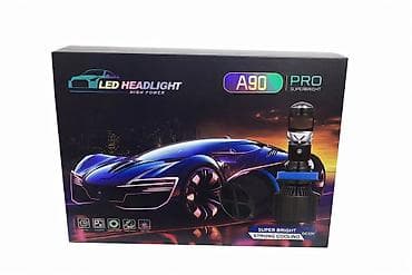 avto lamp: LED Headlight A90 Pro – avtomobil üçün yüksək güclü LED fara lampası — 1