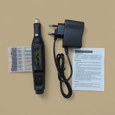 mini frez: Manikür və pedikür üçün elektrikli frez aparatı (Mini Polish Nail — 2