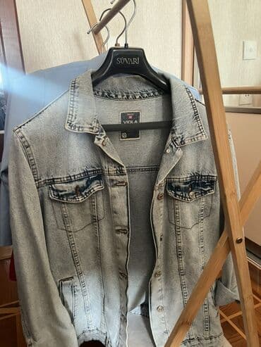 cins pencekler 2022: Джинсовая куртка, S — 2