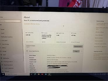 afon 6: Xiaomi Mi Notebook (15.6") noutbuk Xüsusiyyətlər: - 15.6 düym Full HD — 8