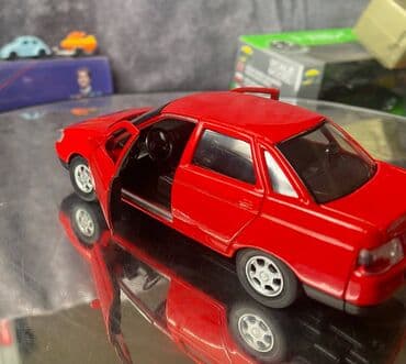 metbex tavan modelleri: Коллекционная модель Lada VAZ 110 Red 1998 Welly Scale 1:34 Art. — 16