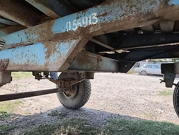 Kənd təsərrüfatı üçün ikioxlu traktor qoşqusu. ela vezyetdedi — 4