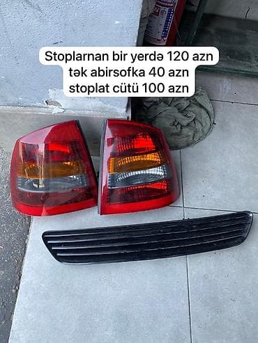 opel vectra b bufer: Opel Astra G üçün orijinal arxa işıqlar və qabaq bamper alt — 2
