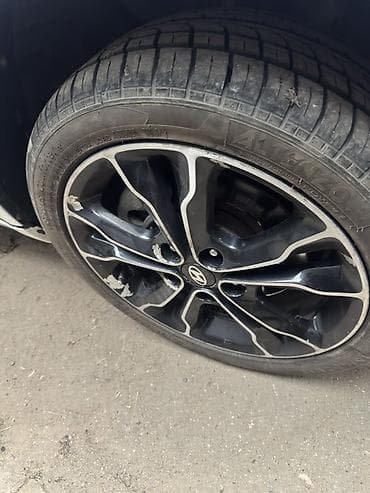disk lada: R17 disk teker 215/45r17 Tekerleri yeni Disklerde yeri cat yoxdu — 5