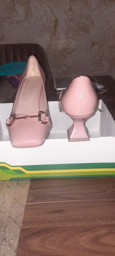 Şəxsi əşyalar: Tuflilər, Ölçü: 38, rəng - Çəhrayı, Yeni — 4