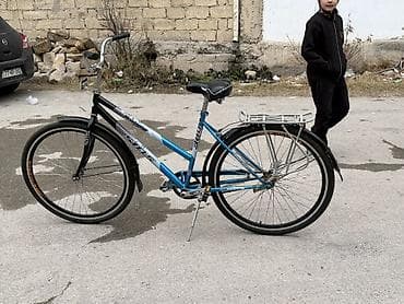 İdman və hobbi: Şəhər velosipedi Stels, 28", sürətlərin sayı: 1 — 1