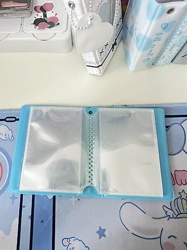Mavi temalı, naxışlı binder Bu binder istafede edilmeyib 💗 - Tip — 3