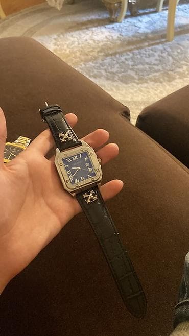 Аксессуары: Наручные часы, Cartier, цвет - Синий — 2