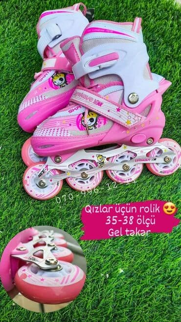 Rolik, kaykay 🛼 🔸️Ölçüsü 35-38 📐 🔹️Professional roliklər 📌 🔹Gel və