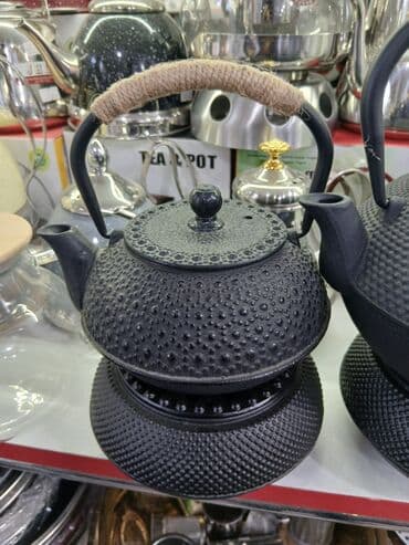 сушилка для посуды: Yeni ve keyfiyyetli çuqun çaynikler,altligi ile birge 40 azntutumu — 3