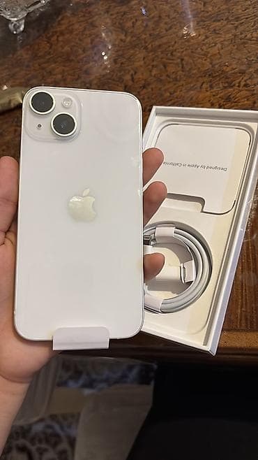 apple imac: IPhone 14, 128 GB, Ağ, Face ID — 1