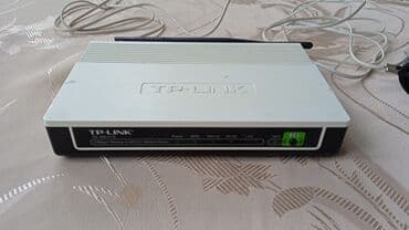 adsl splitter: TP-LINK TD-W8151N modem & router satılır. İşlək vəziyyətdədir. Bir — 4