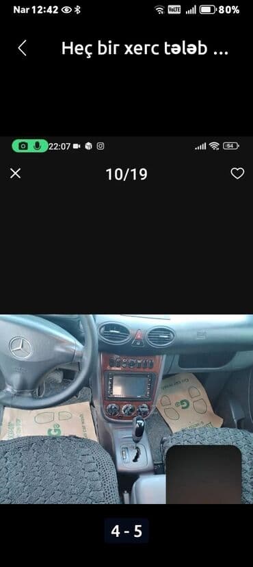 mercedes 4 goz dizel: Hərşeyi işləkdir — 4