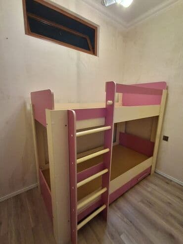 usaq mebeli instagram: Oğlan və qız üçün, İşlənmiş, Çarpayı, Matrassız, Siyirməli, Laminat — 3