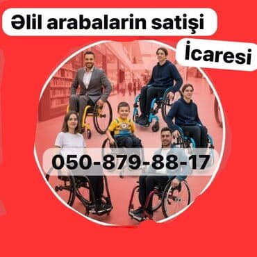 usaqliq yoluna qoyulan samlar: Əlil arabalarının satışı və icarəsi Məhsul xüsusiyyətləri: - Böyüklər — 1