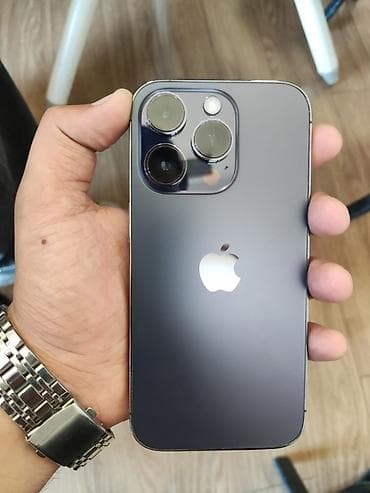 IPhone 14 Pro, 128 GB, Deep Purple, Face ID lalafo.az -da IPhone 14 Pro, 128 GB, Deep Purple, Face ID