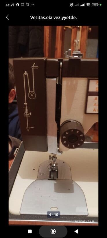 odun dograyan mator: Tikiş maşını Mexaniki — 2