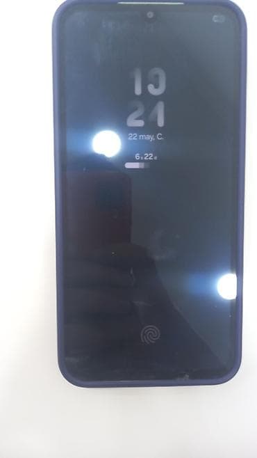 Samsung Galaxy A34, цвет - Зеленый, Отпечаток пальца — 2