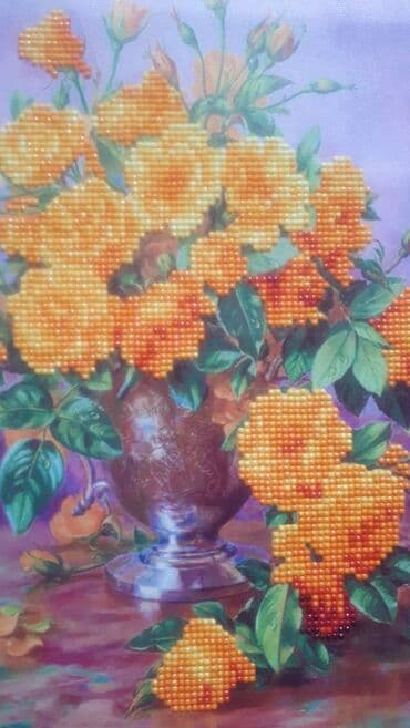 продам картины: Готовая алмазная мозаика. Выкладка частичная. Нужно лишь вставить в — 4