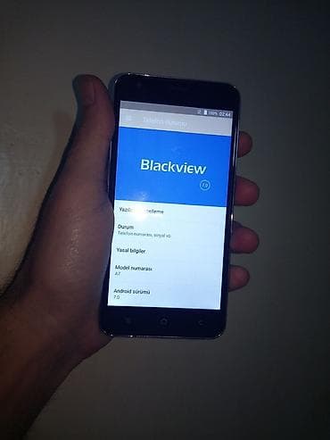 телефон fly iq4516 octa: Blackview A7 smartfon - Model: Blackview A7 (ekranda “Model nömrəsi — 3