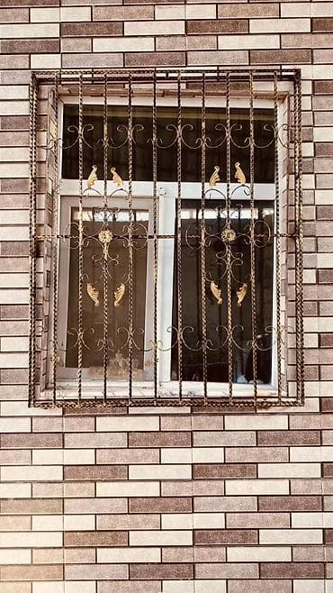 pencereler: Dəmir barmaqlıqlar və balkon məhəccərləri – fərdi hazırlama Məhsul — 5