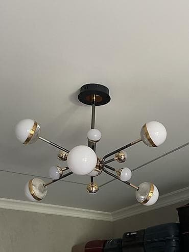 cılcırag: Çılçıraq, 10 və daha çox lampa, Metal — 1