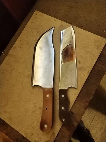 Mətbəx bıçaqları dəsti – 2 ədəd - Material: paslanmayan polad bıçaq