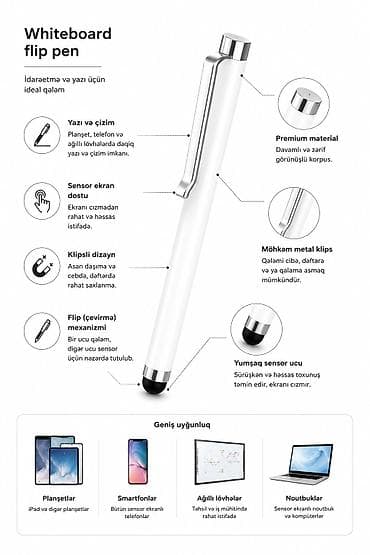 baseus brilliance: Kateqoriya: Stiluslar Brend: Baseus Ad: Pen Bolice BO-03 Qiymət: 6 — 2