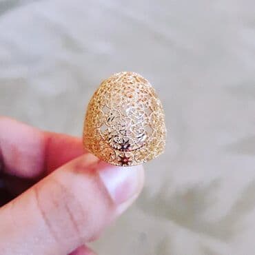 merkezi univermaq qizil: Toy, Üzük, Sarı qızıl, 585 Əyar, Qaşsız — 3