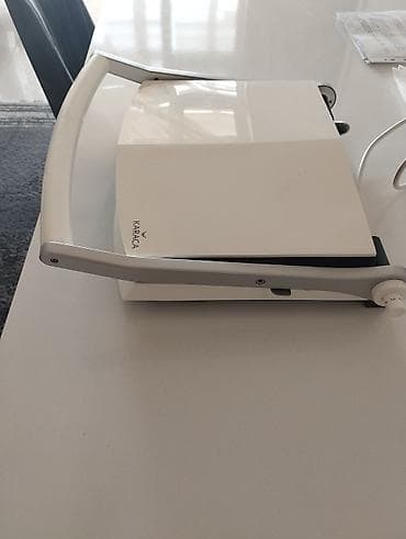 panel cit: Karaca elektrikli tost və ızgara aparatı - Rəng: ağ/gümüş - Qapaqlı — 2