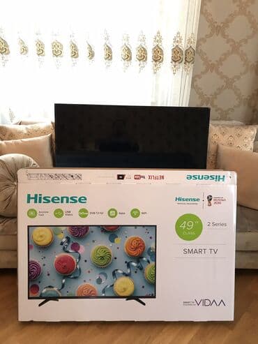 hisense infinity e9: 128 sm genis ekran Smart Wi-Fili 2023 son model Almaniya brendi — 5
