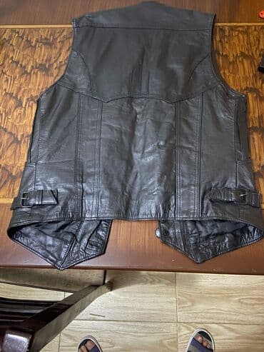 kişi ucun klassik qara kostyum: Jilet, L, rəng - Qara — 1