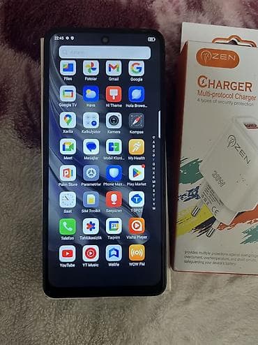honor 9 d: Tecno Spark 20 Pro, 256 GB, rəng - Qara, Barmaq izi, Face ID — 4