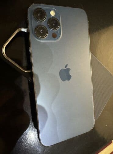 IPhone 12 Pro Max, 128 GB, Pacific Blue, Face ID