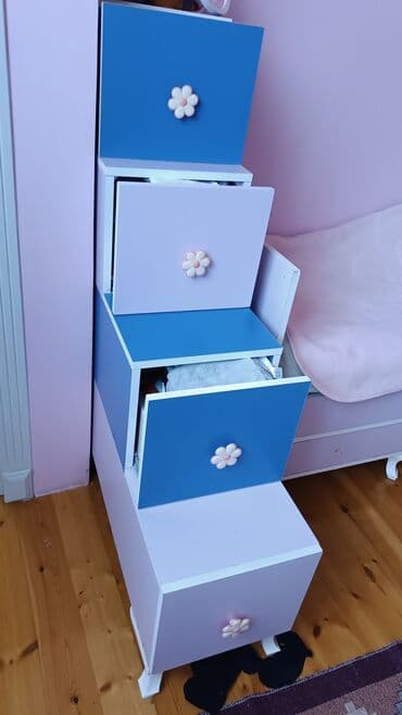 2 ci el yataq: İşlənmiş, Təknəfərlik çarpayı, Bazasız, Matras ilə, Siyirməli, Azərbaycan — 2