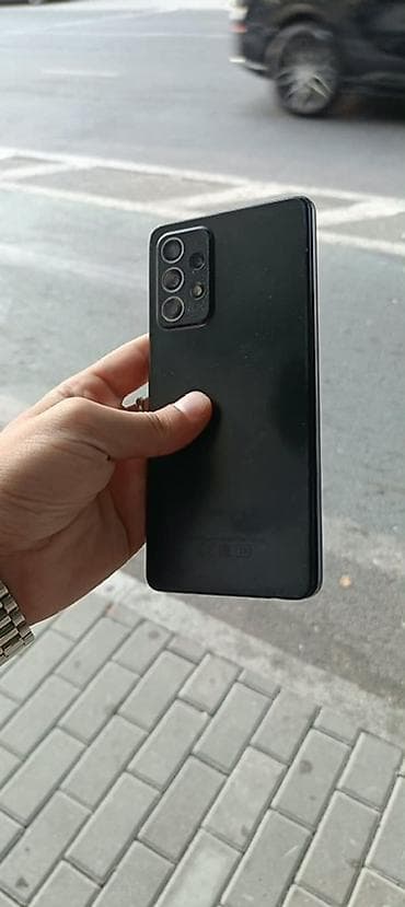 samsung z flip 7: Samsung Galaxy A52, 128 GB, rəng - Qara — 1