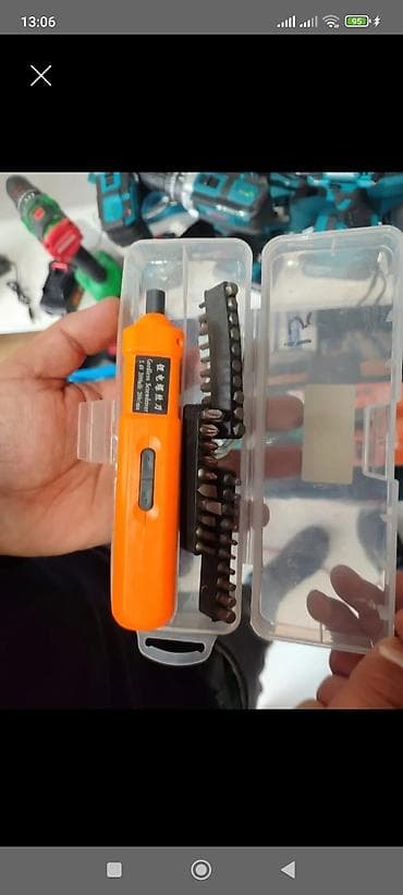 Mini akkumulyatorlu tornavida dəsti - Kompakt elektrik tornavida