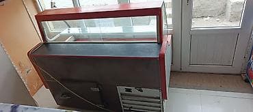 hava kompressorlar: Vitrin tipli soyuducu 1.5 meetir uzunundadır - Mağaza, market, kafe və — 3