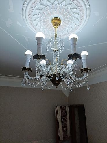 lüstür şəkilləri: Çılçıraq, 6 lampa, Metal — 2