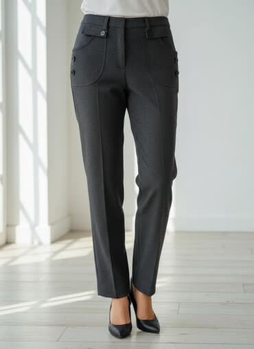 i̇talya istehsalı olan qadın şubaları: Xanım şalvarı. Yeni kimidi. Cibləri var. 42, 44 razmerlərə gedir — 1