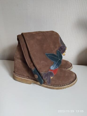 kişi üçün vintaj çəkmələr: Ölçü: 41, İşlənmiş — 4