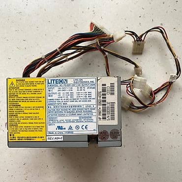 Modemlər və şəbəkə avadanlıqları: Kohne keyfiyetli qida bloku. Tam işlək vəziyətdə "İstifadəçinin bütün — 4