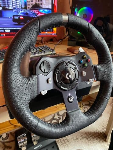 masaüstü kamputer: Logitech g920 Her bir funksiyasi işlek vezziyetdedir Qiymet — 3
