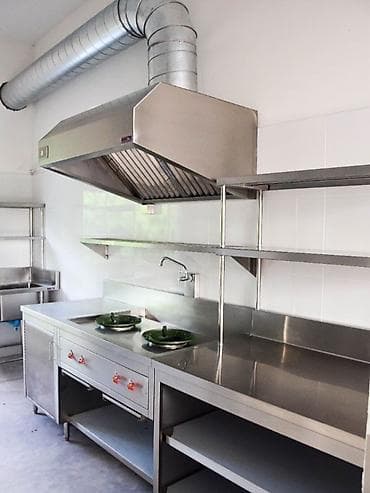 Peşəkar kommersiya mətbəxi üçün paslanmayan poladdan kompleks — 2