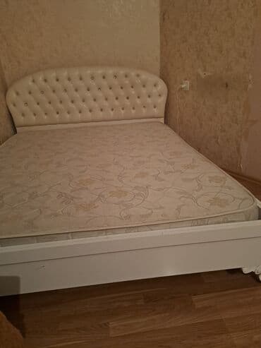 İşlənmiş, İkinəfərlik çarpayı, Bazalı, Matras ilə, Siyirməsiz, Türkiyə